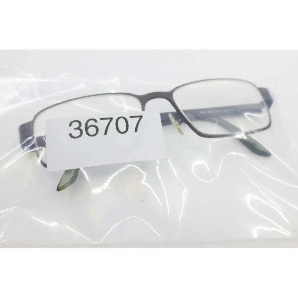 Prodesign Denmark 1239 c.5021 Eyeglasses Burgundy Green Chevron Rectangular